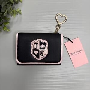 Juicy Couture wallet heart hardware color block